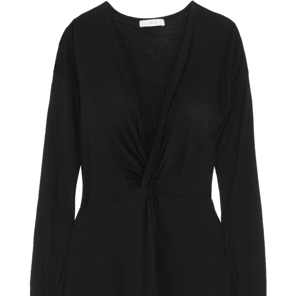 IRO knot long sleeve dress M / S - Picture 4 of 4